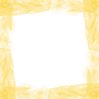Abstract Yellow Ink Frame png