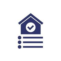 house maintenance icon on white vector