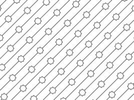 Eight Point Star Shape and Lines Motifs Pattern. can use for Decoration, Ornate, Interior, Exterior, Carpet Pattern, Textile, Tile, Wallpaper, Mosque Decoration, Background, Ect vector