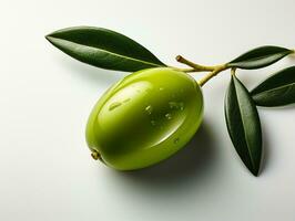 AI Generated Isolated Olive photo with background