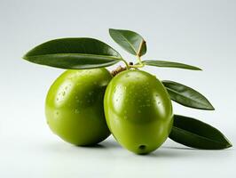 AI Generated Isolated Olive photo with background