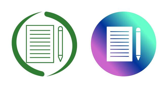 Write Feedback Vector Icon