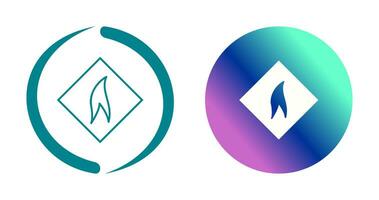Flammable Material Vector Icon