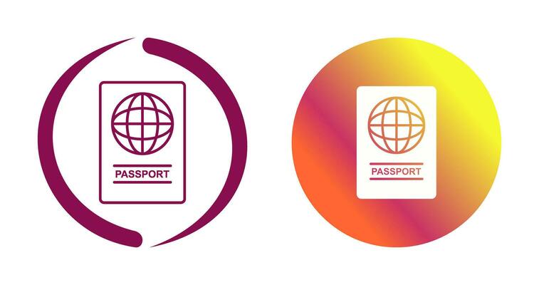 Passport Vector Icon