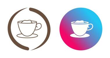 Creamy Coffee Vector Icon