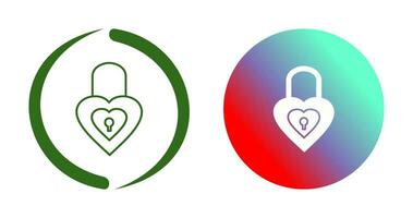 Unique Lock Vector Icon