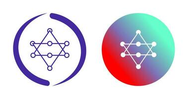 Unique Networks Vector Icon