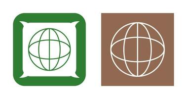 Unique Globe Vector Icon