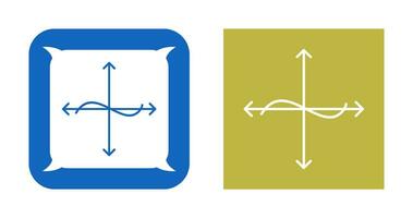 Unique Graph Vector Icon
