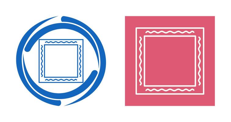 Unique Frame Vector Icon