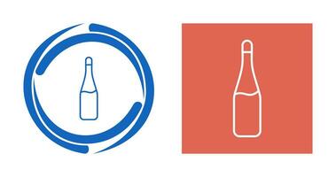 Champagne Bottle Vector Icon