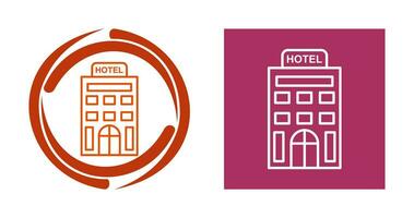 icono de vector de hotel