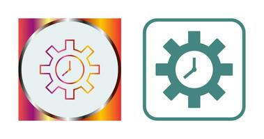Unique Time Optimization Vector Icon
