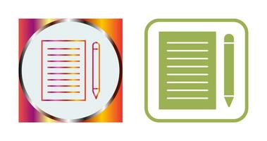 Write Feedback Vector Icon