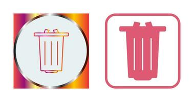 Garbage Vector Icon