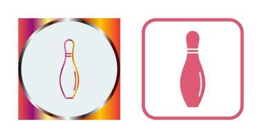 Bowling Pin Vector Icon