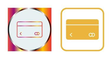 Unique Credit Card Vector Icon
