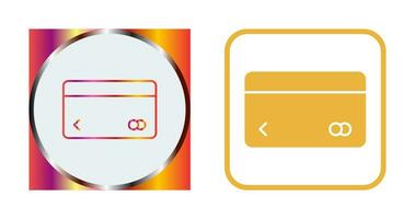 Unique Credit Card Vector Icon