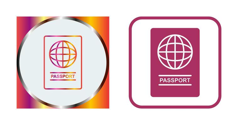 Passport Vector Icon
