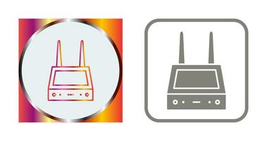 Unique Router Vector Icon