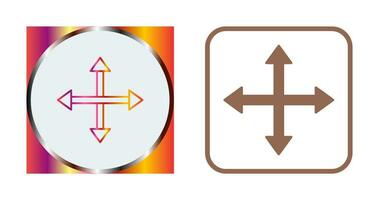 Unique Move Vector Icon
