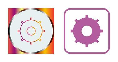 Unique Settings Vector Icon