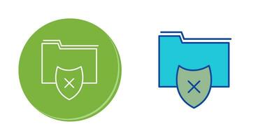 Vulnerable Folder Vector Icon