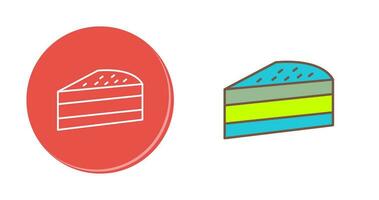 Cake Slice Vector Icon