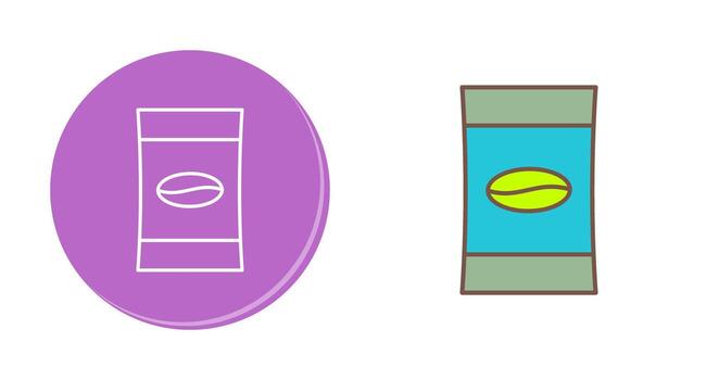 Coffee Packets Vector Icon