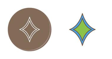 icono de vector de diamante