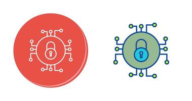 Unique Data Security Vector Icon