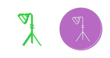 Unique Light Stand Vector Icon
