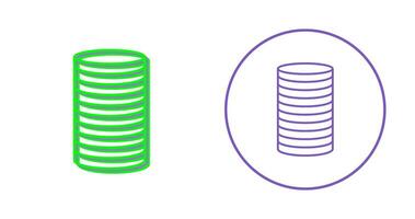 Stack of Coins Vector Icon