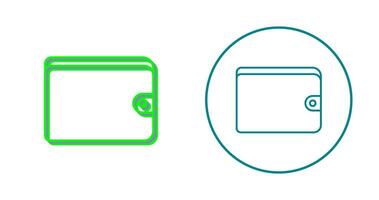 Unique Wallet Vector Icon