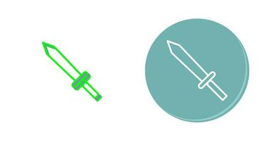 Unique Sword Vector Icon