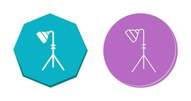Unique Light Stand Vector Icon