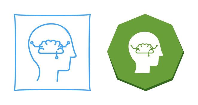 icono de vector de pensamiento