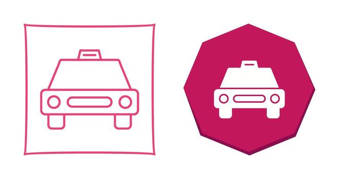 Cab Vector Icon