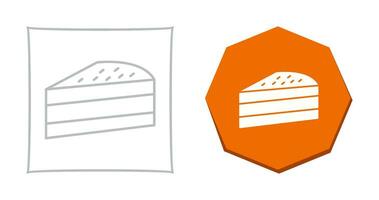 Cake Slice Vector Icon