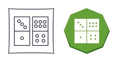 Domino Game Vector Icon