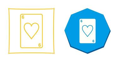 Hearts Card Vector Icon