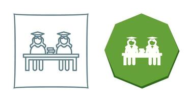 Unique Combined Study Vector Icon