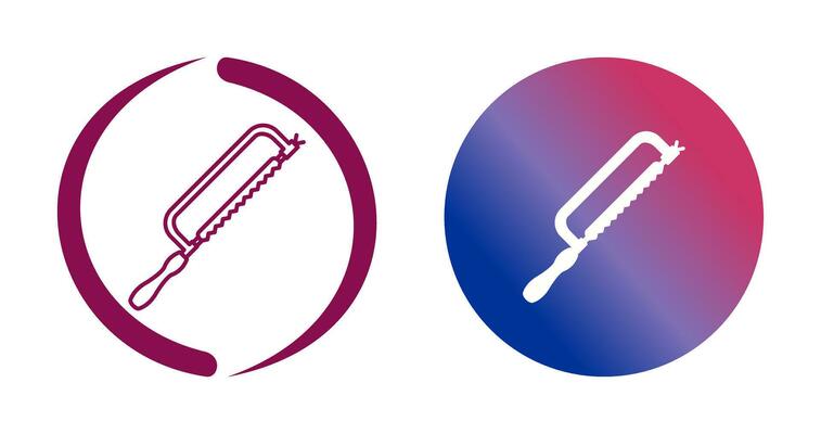 Hacksaw Vector Icon