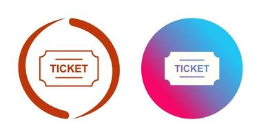 Tickets Vector Icon