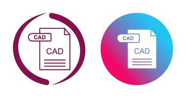 icono de vector de cad