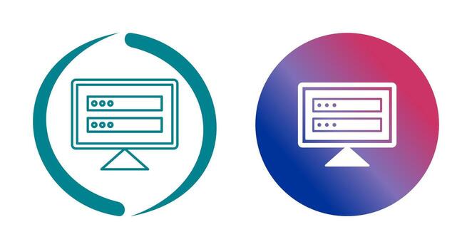 icono de vector de datos corruptos