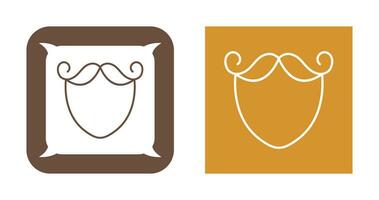 Beard and Moustache Vector Icon