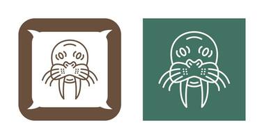 Walrus Vector Icon