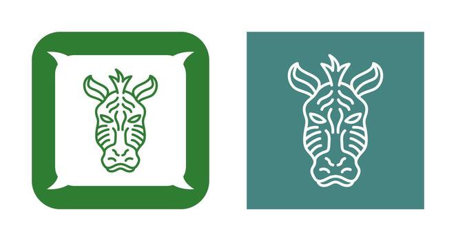 Zebra Vector Icon