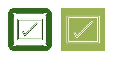 Checkbox Vector Icon
